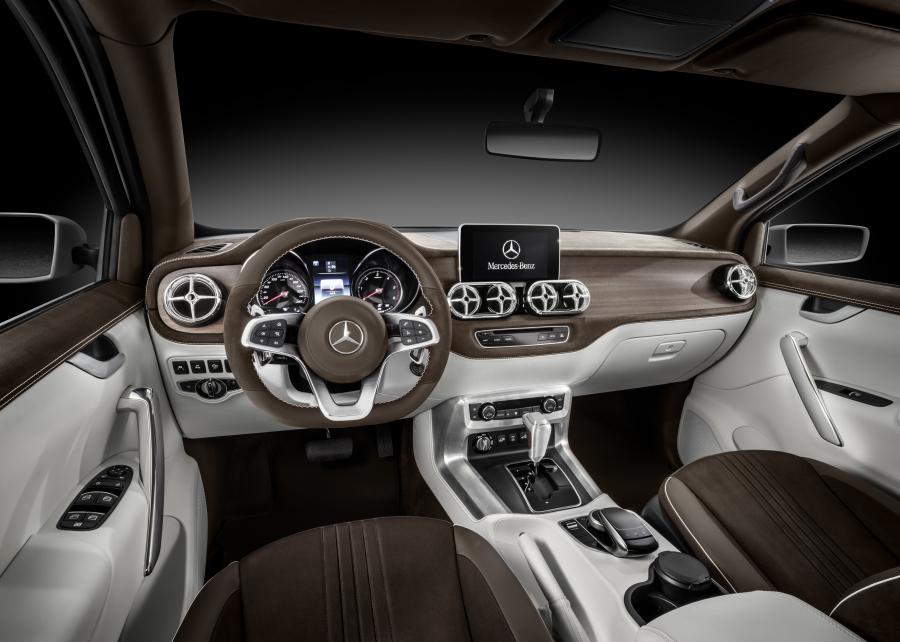 Торпедо Mercedes-Benz Concept X-Class Stylish Explorer (Br.470) 2016 года  (фото 10 из 18)